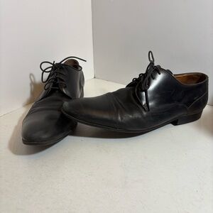 🛍️3/$30‎ Kenneth Cole New York men’s black lace up dress shoes in size 10
